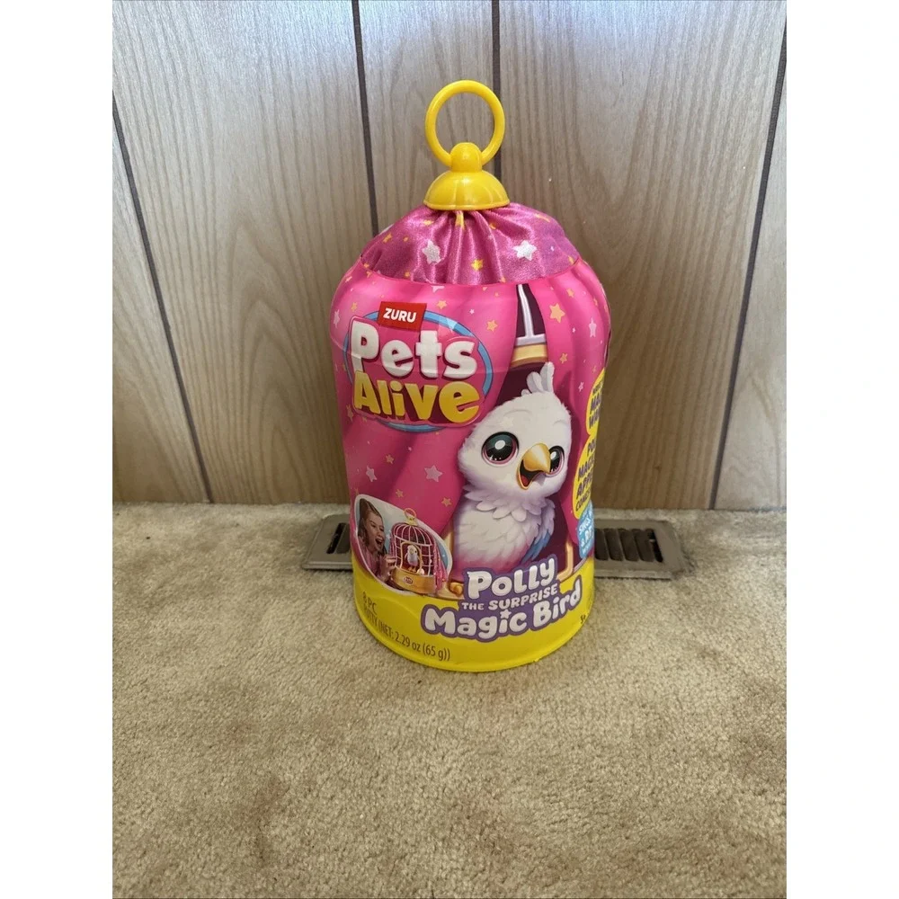 NEW ZURU PETS ALIVE POLLY THE SURPRISE MAGIC BIRD